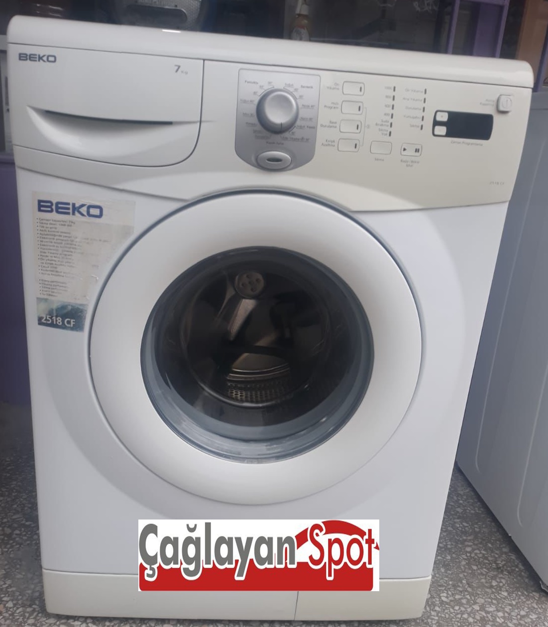Beko 7 Kg Camasir Makinasi 2 BEKO 7 Kg Çamaşır Makinası