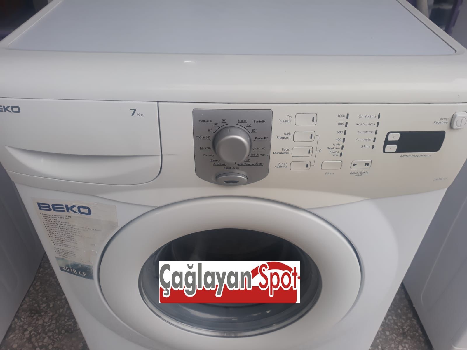 Beko 7 Kg Camasir Makinasi 3 BEKO 7 Kg Çamaşır Makinası