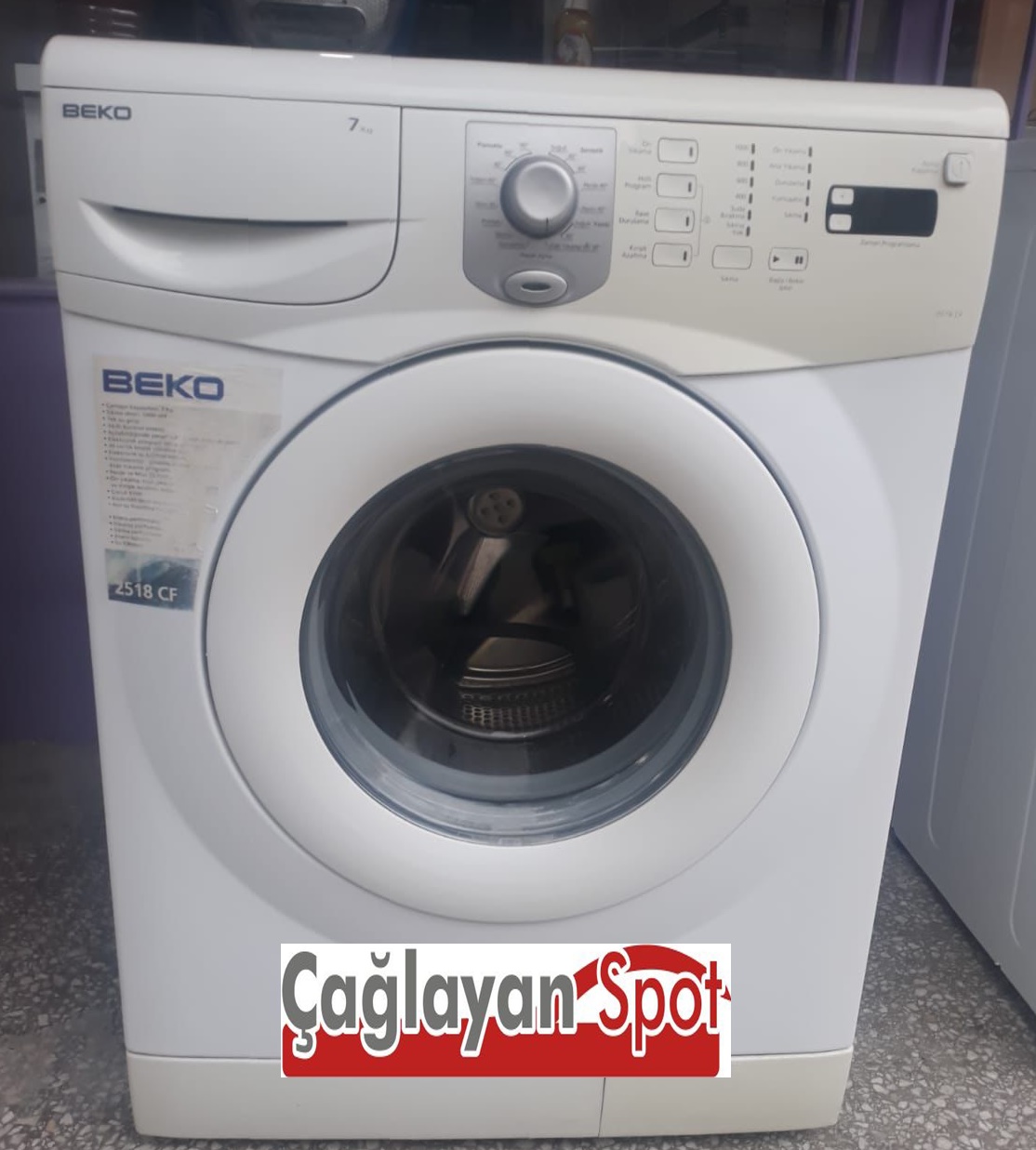 Beko 7 Kg Camasir Makinasi BEKO 7 Kg Çamaşır Makinası